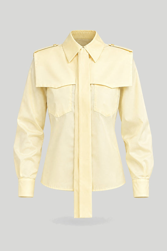 Camicia MILO - gialla – снимка на продукта