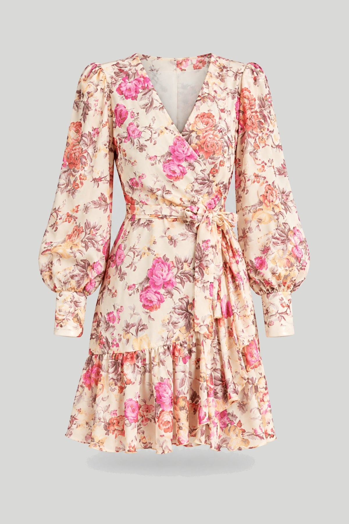 Рокля ANNA - Масленожълти цветя LaBalancia Roberto Fashion Store Dress 5907378521869 XS/S