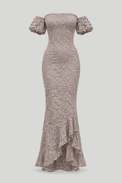 Рокля CALMA - Fango LaBalancia Roberto Fashion Store Dress 5907378522835 S