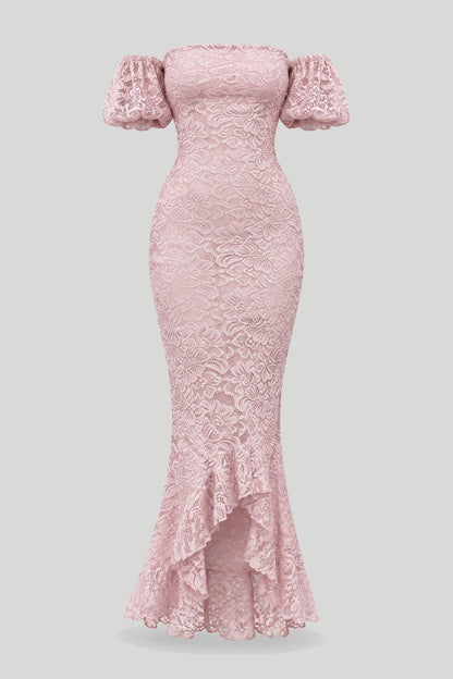 Рокля CALMA - пудрено розово LaBalancia Roberto Fashion Store Dress 5907378522842 S