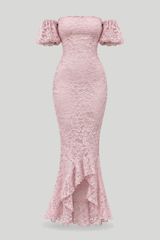 Rochie CALMA – roz pudrat – снимка на продукта