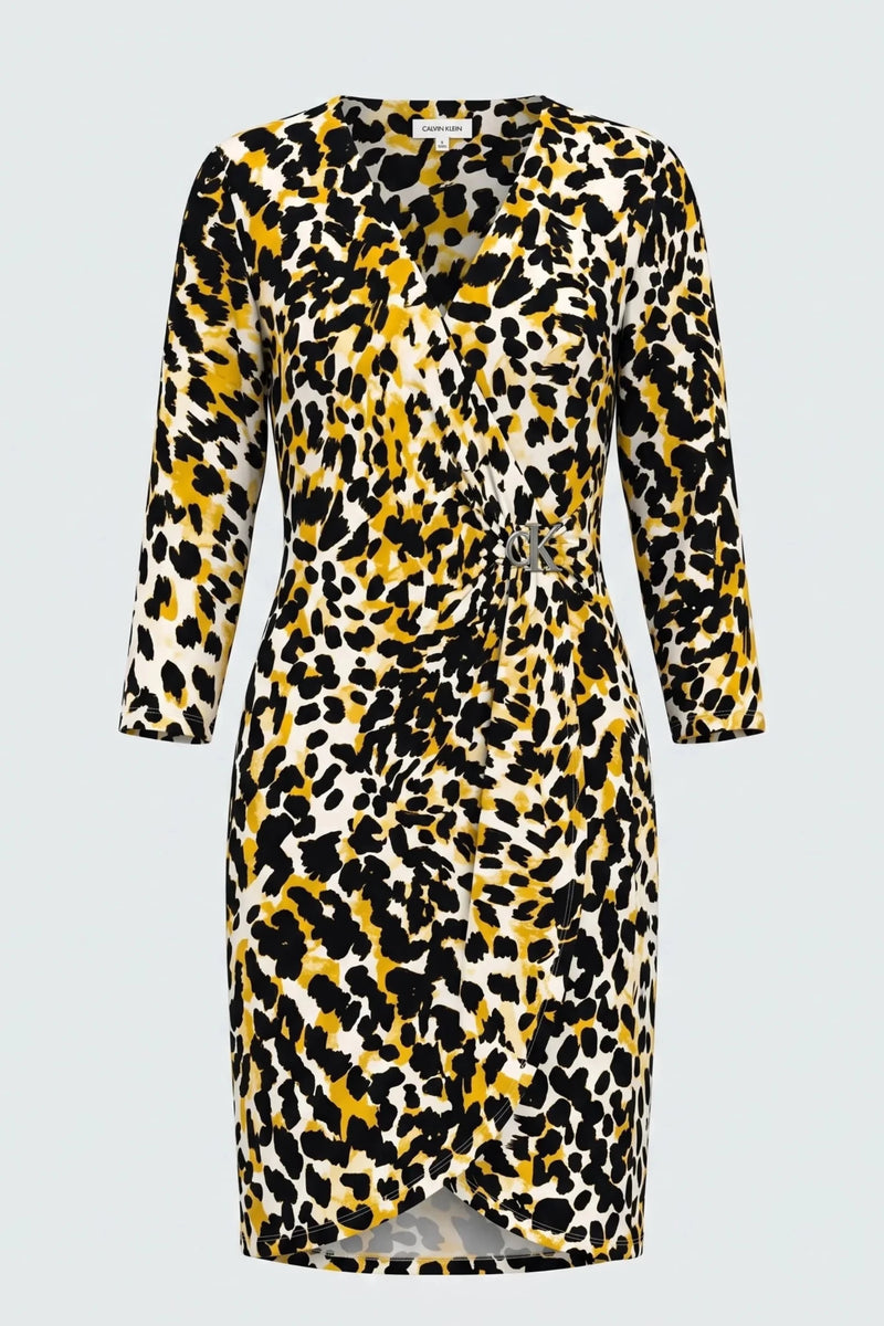 Haljina s leopardskim printom "Calvin Klein"