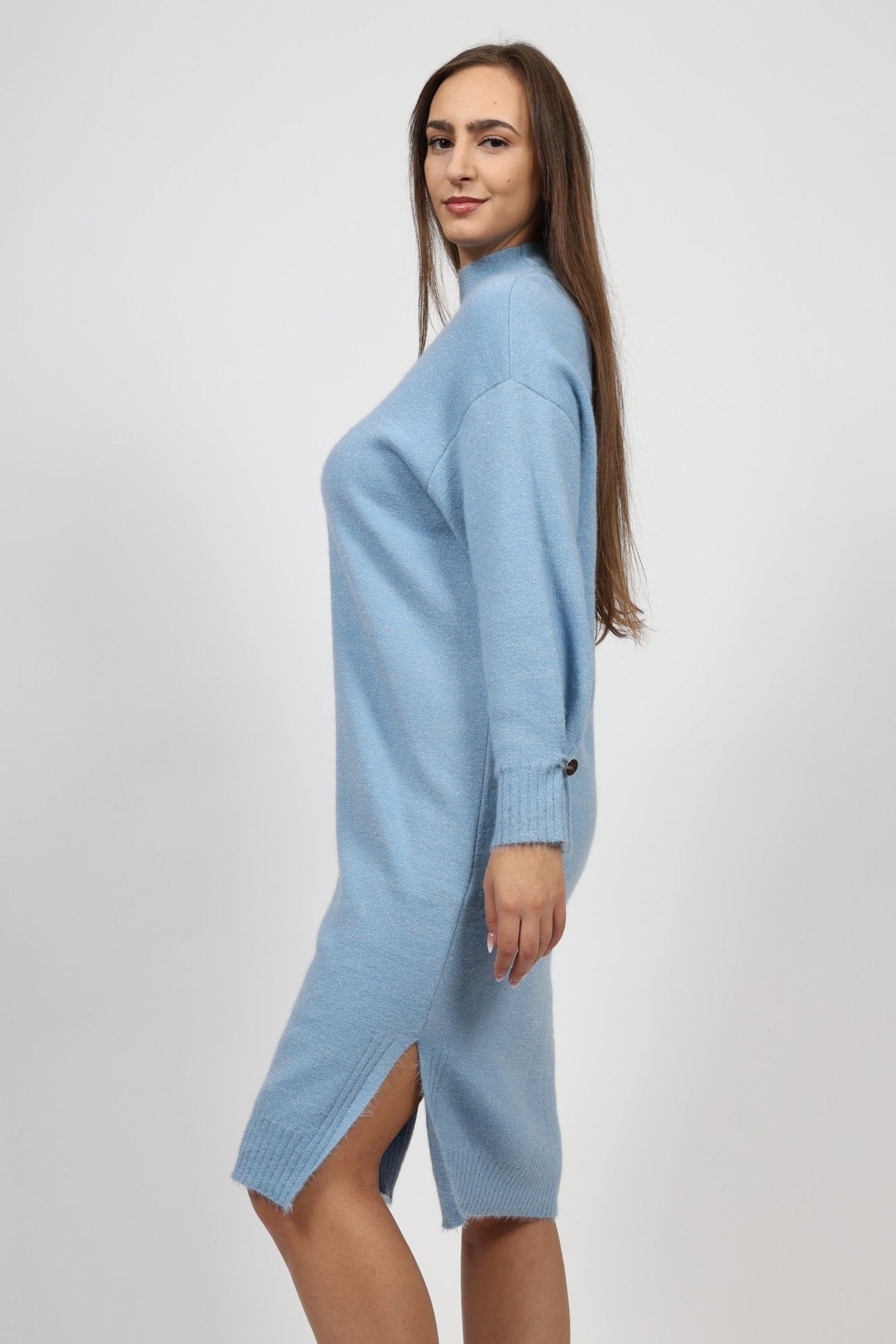 Organic cotton dress, Sky blue