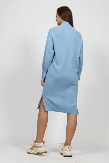 Organic cotton dress, Sky blue