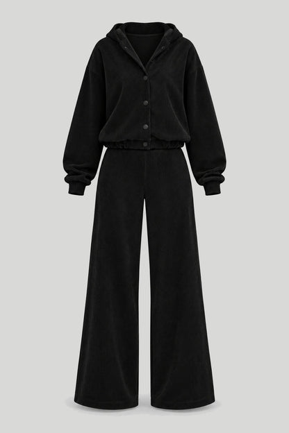 Унисекс комплект BROOKLYN в черен цвят LaBalancia Roberto Fashion Store One piece 5907378527618 XS/S