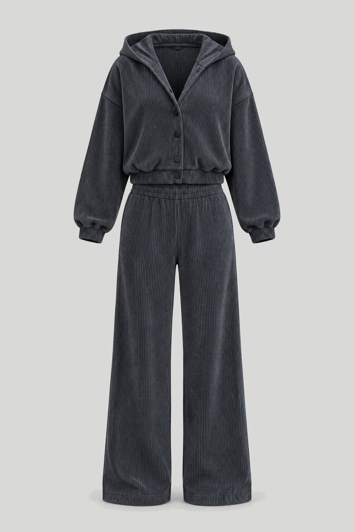 Унисекс комплект BROOKLYN в графитен цвят с модерен дизайн LaBalancia Roberto Fashion Store One piece 5907378527571 XS/S